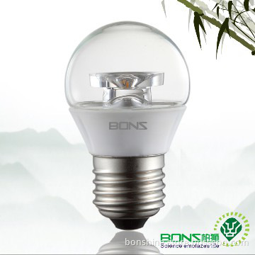 LED bulb LG45 3.5w 250LM,Warm color Led mini bulb 2700K